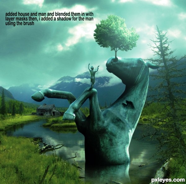 Creation of The Statue: Step 2